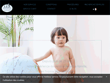 Tablet Screenshot of internationalnannies.fr