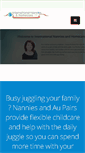 Mobile Screenshot of internationalnannies.com